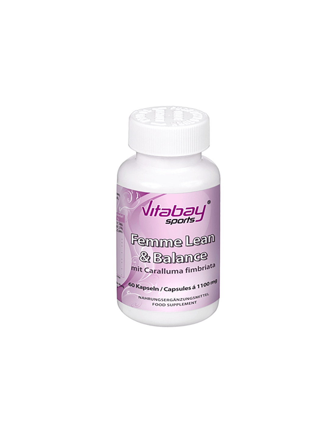 Femme Lean &amp; Balance mit Caralluma fimbriata/Formula for a fine silhouette with caralluma fimbriata, 60 capsules <tc>Vitabay</tc>