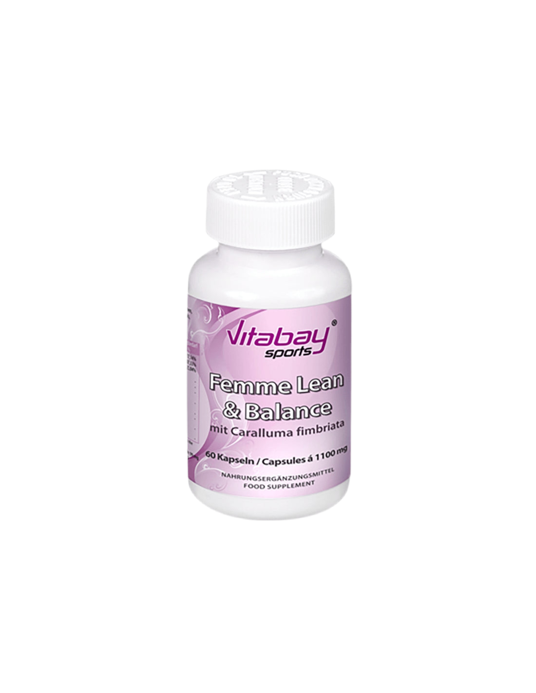 Femme Lean &amp; Balance mit Caralluma fimbriata/Formula for a fine silhouette with caralluma fimbriata, 60 capsules <tc>Vitabay</tc>