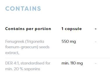 Bockshornklee 550 mg – 60 Kapseln