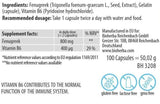 Bockshornkleesamen 400 mg – 100 Kapseln