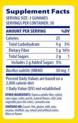 Fiber+ Gummies – 90 Gummis