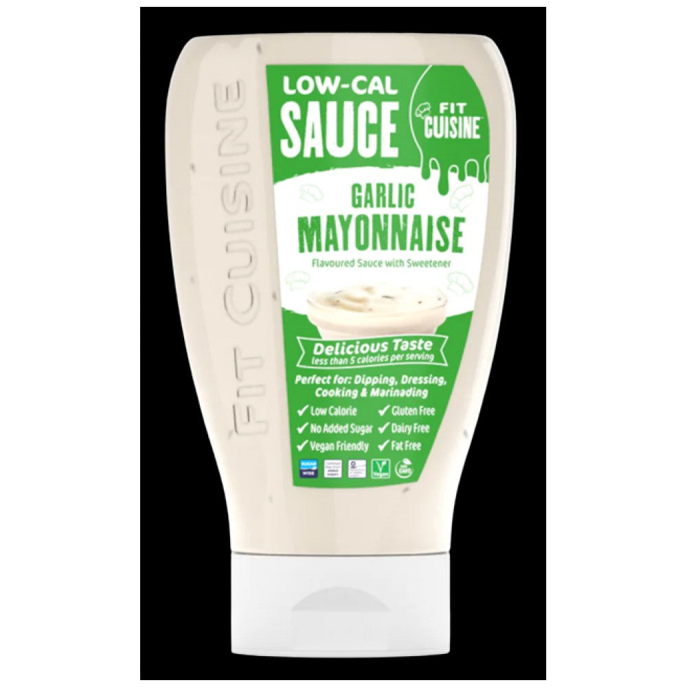 Fit Cuisine Low-Cal-Sauce | Knoblauch und Mayonnaise – 425 ml