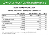Fit Cuisine Low-Cal-Sauce | Knoblauch und Mayonnaise – 425 ml