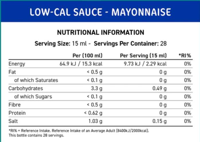 Fit Cuisine Low-Cal-Sauce | Mayonnaise - 425 ml