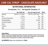 Fit Cuisine kalorienarmer Sirup | Schokoladen-Haselnuss - 425 ml