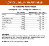 Fit Cuisine kalorienarmer Sirup | Ahorn - 425 ml