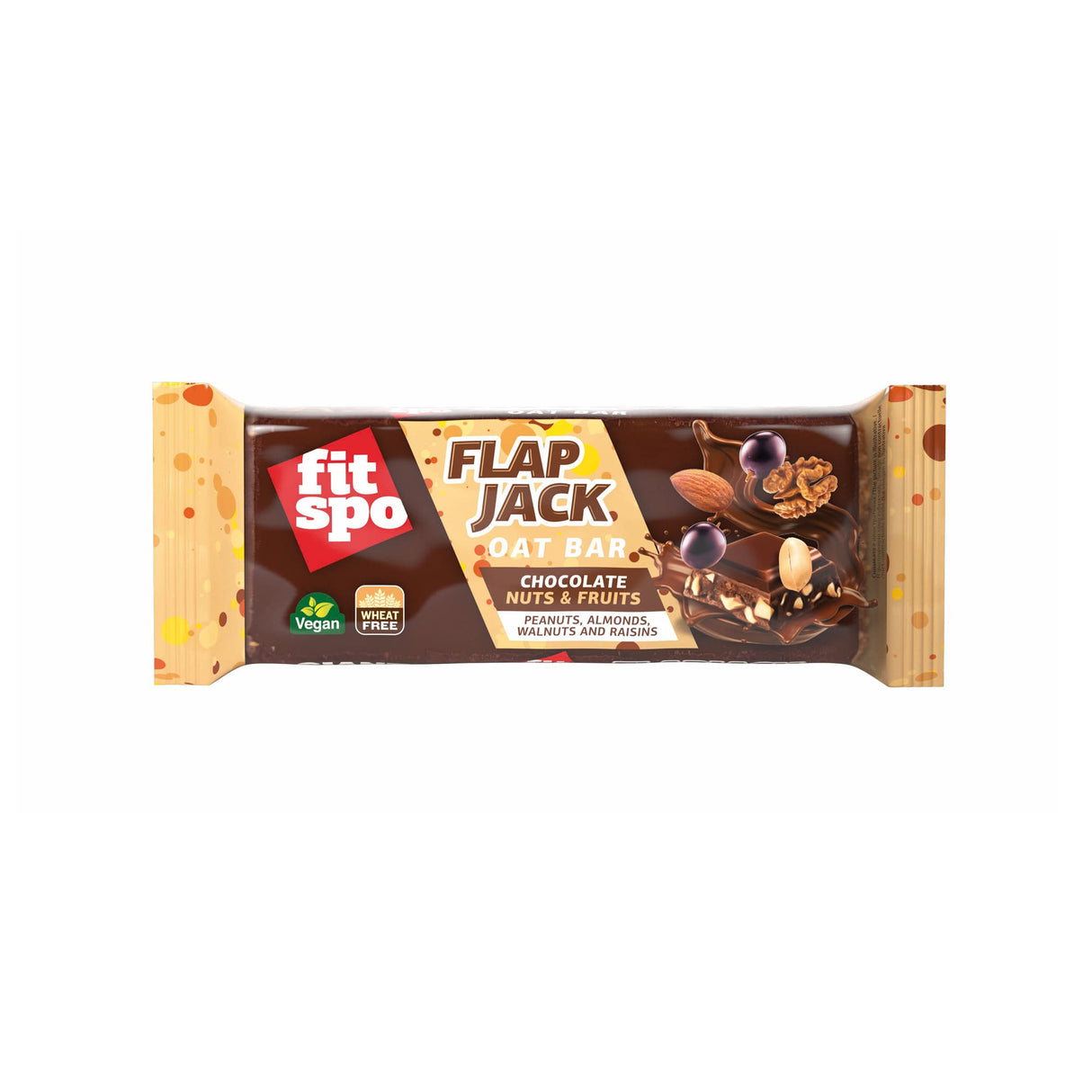 Flap Jack – Energy Oat Bar Nuts and Chocolate x 90 Gramm