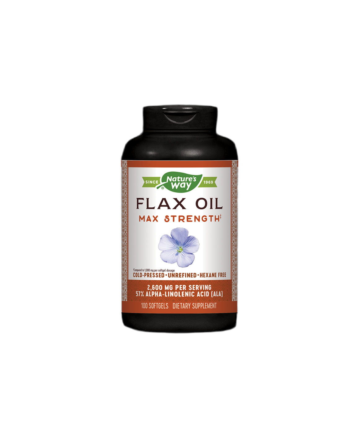 Flachsöl 1300 mg hochwirksam – 100 Gelkapseln