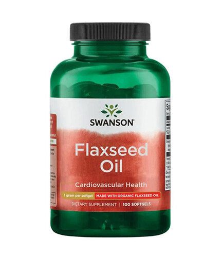 Leinsamenöl 1000 mg – 100 Gelkapseln