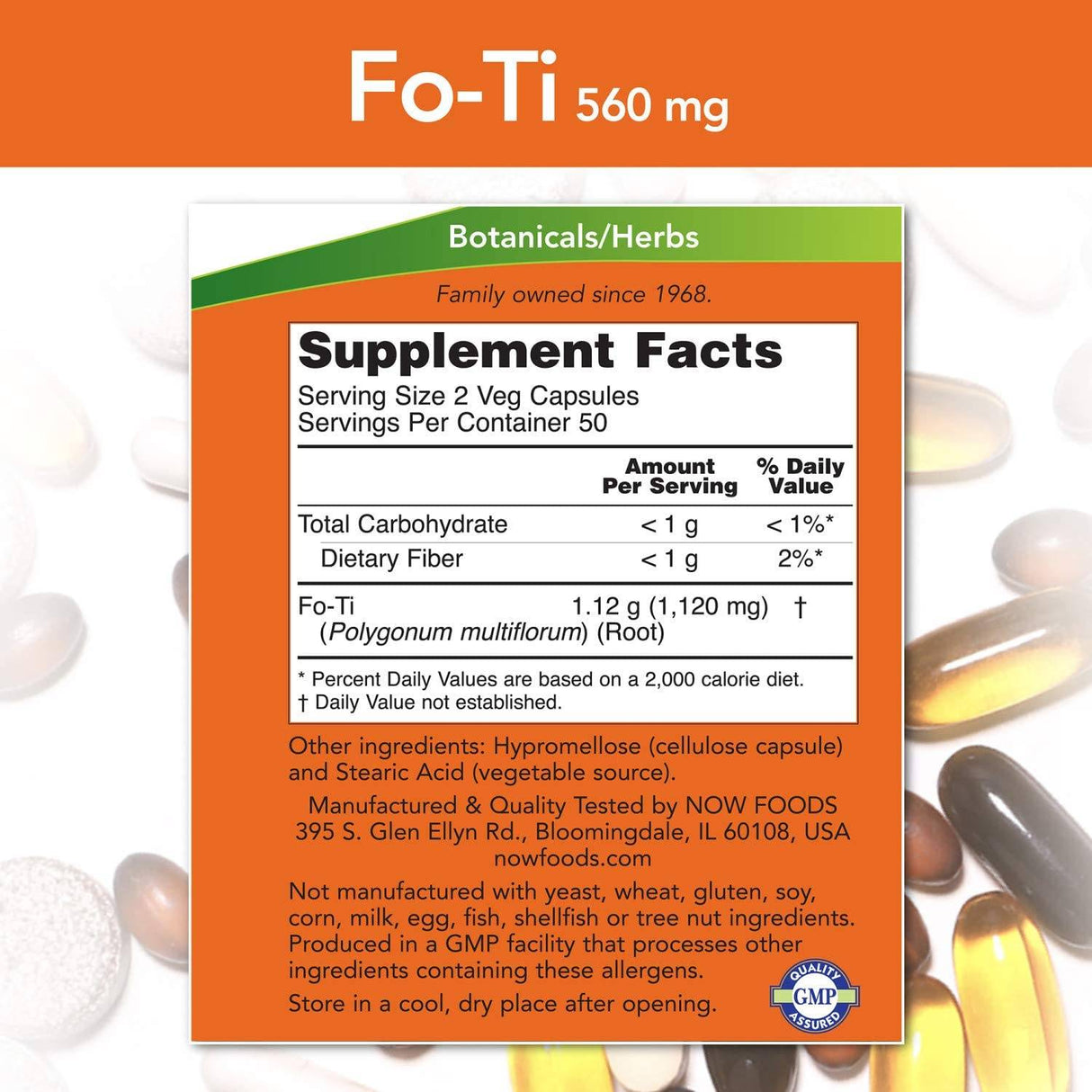 Fo-Ti 560 mg – 100 Kapseln