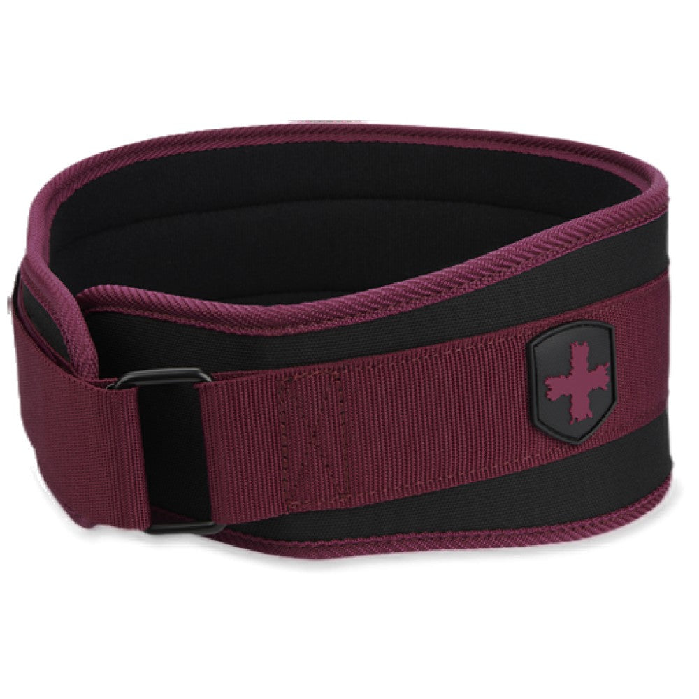 Trainingsgürtel/Schaumstoffkerngürtel 12,5 cm - Merlot