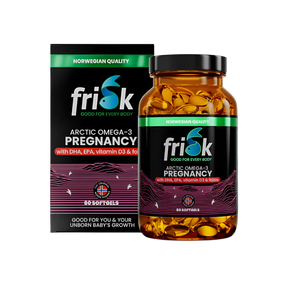 Arctic Pregnancy – Omega-3 for Pregnant Women – 100% Wild Cod from Norway – 80 Capsules - Nutra Best Europe