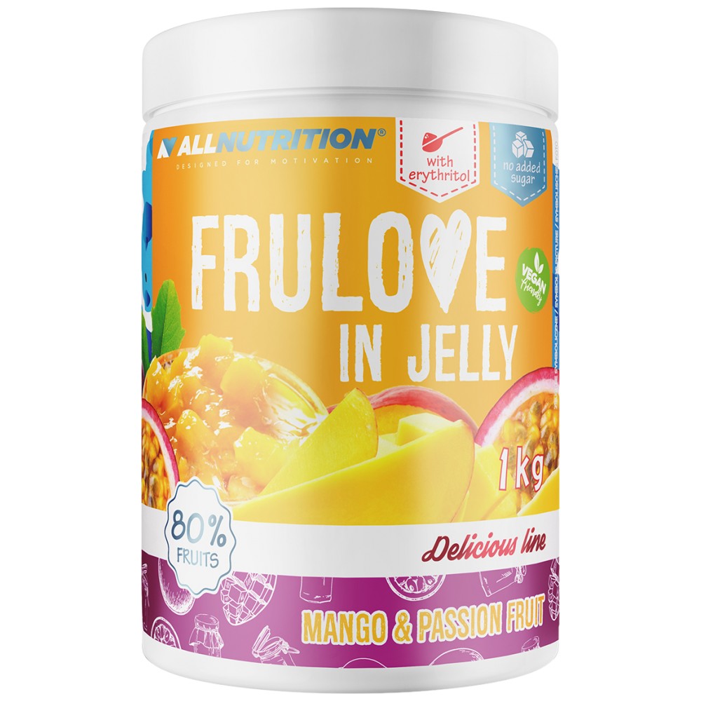 Frulove in Gelee | Passionsfrucht und Mango – 1000 Gramm