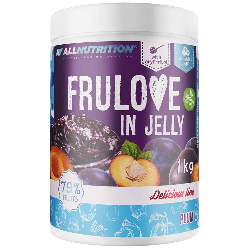 Frulove in Gelee | Pflaume - 1000 Gramm