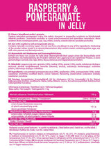 Frulove in Gelee | Himbeere und Granatapfel – 1000 Gramm