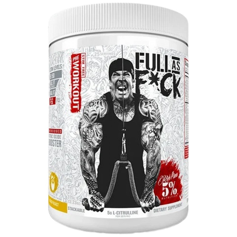 Voll wie F*ck | Stimulanzienfreie Pre-Workout-Pumpe – 350 Gramm