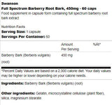 Vollspektrum Berberitzenwurzelrinde 450 mg 60 Kapseln