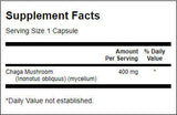 Vollspektrum-Chaga-Pilz 400 mg – 60 Kapseln