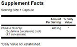 Vollspektrum-Chinesisches Helmkraut 400 mg – 90 Kapseln