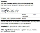 Vollspektrum Eucommia Bark 400 mg 60 Kapseln