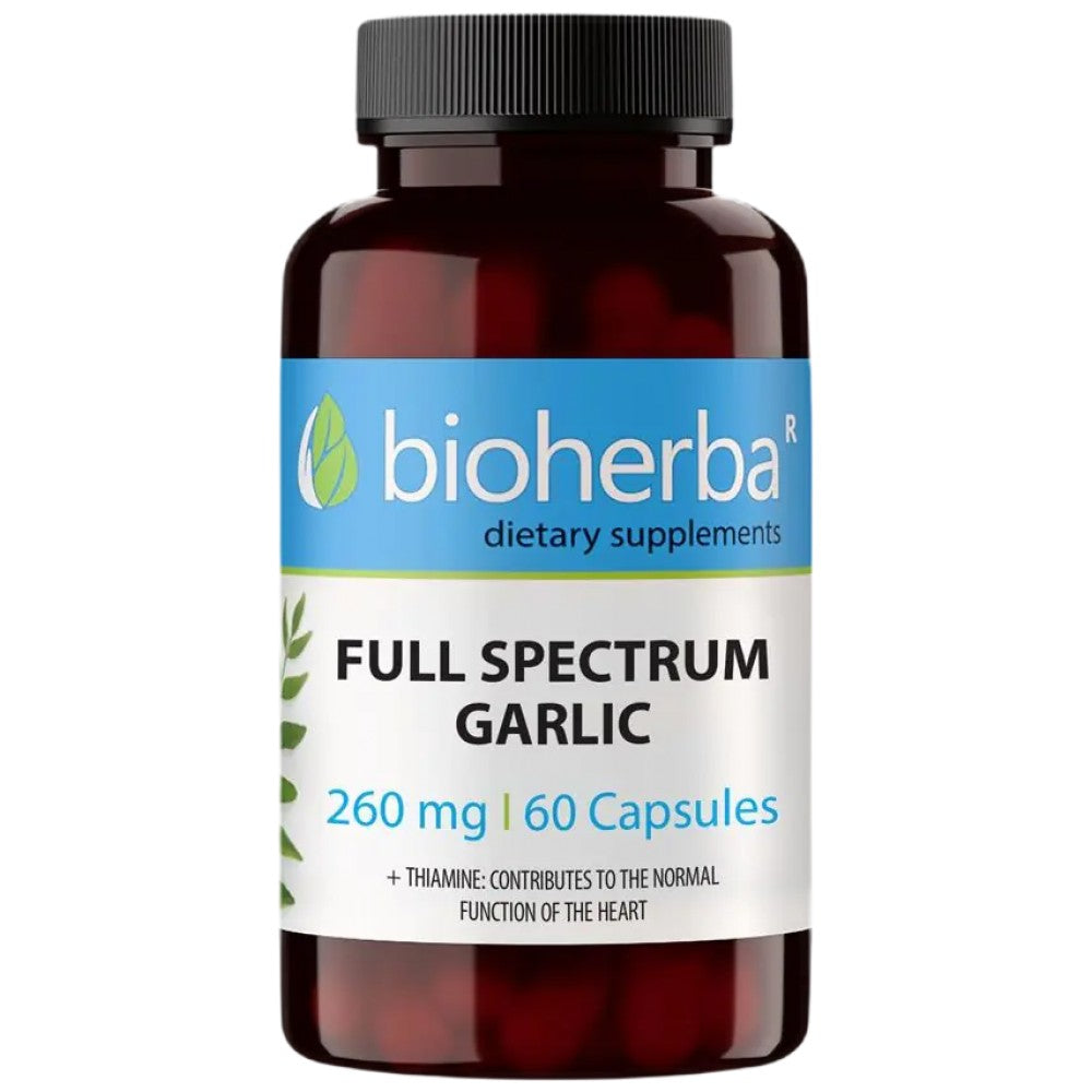 Vollspektrum-Knoblauch 260 mg – 60 Kapseln