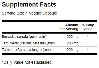 Vollspektrum Kurkuma, Boswellia & Tart Cherry - 60 Kapseln