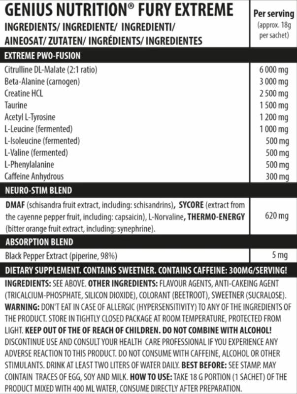 Fury Extreme – 405 Gramm