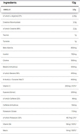 ZIEGE | Stim and Pump Pre-Workout – 390 Gramm