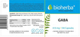 GABA 410 mg | + Melatonin 1 mg - 100 Kapseln