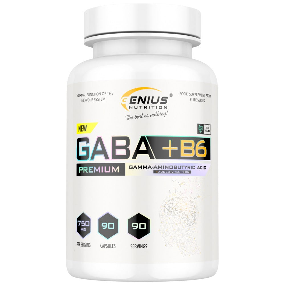 GABA 750 mg + B6 – 90 Kapseln