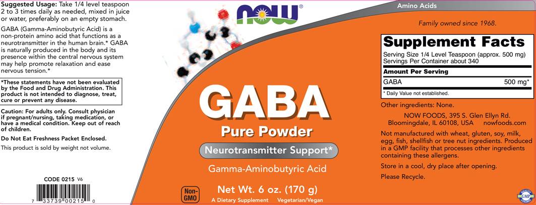 GABA-Pulver – 170 Gramm