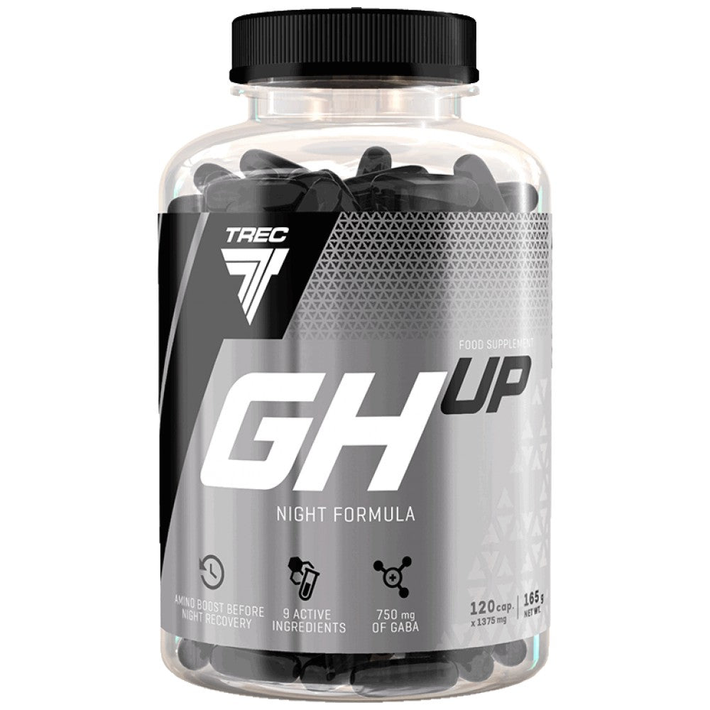GH UP | Wachstumshormon-Nachtformel – 120 Kapseln