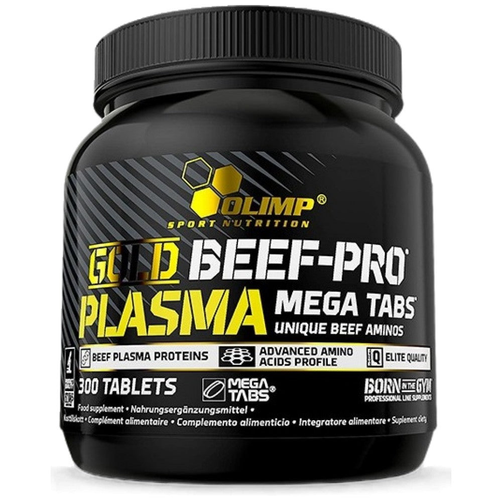 GOLD Beef-Pro PLASMA – 300 Tabletten