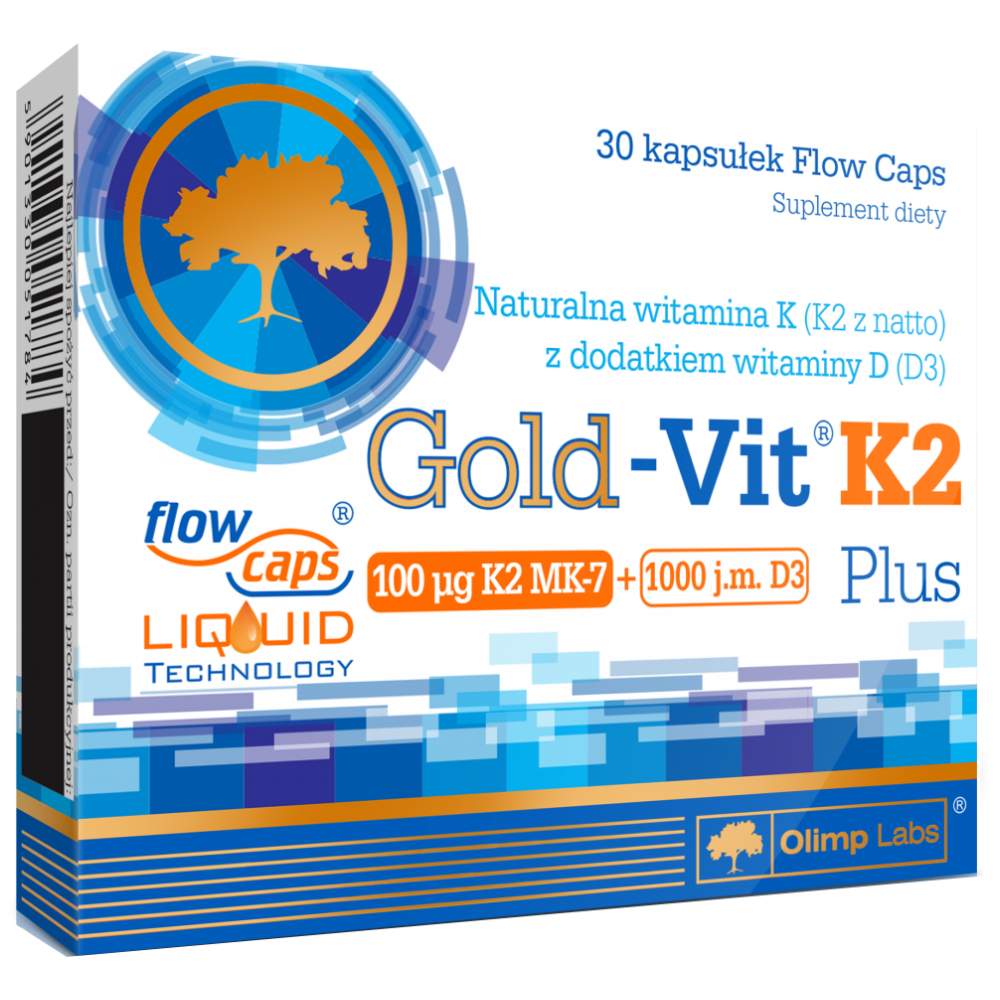 GOLD-Vit K2 Plus 30 Kapseln