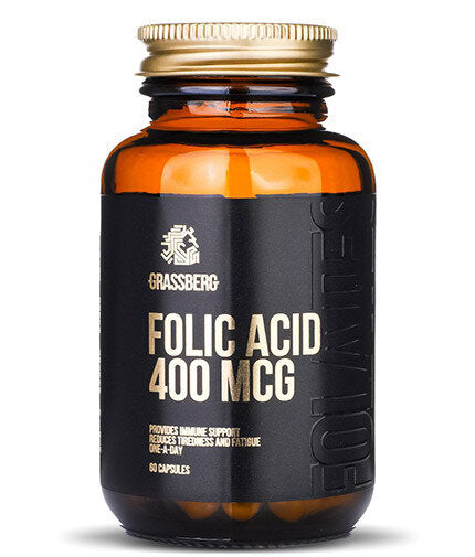 GRASSBERG Folsäure 400 µg 60 Kapseln