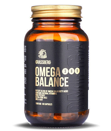 GRASSBERG Omega 3-6-9 Balance 1000 mg 60/90 Kapseln