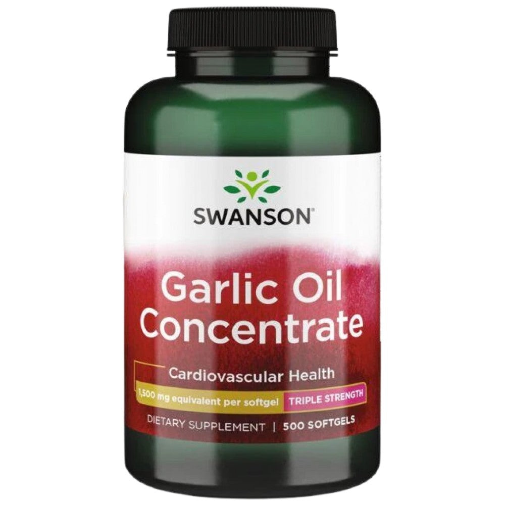Knoblauchölkonzentrat 1500 mg 500 Gelkapseln