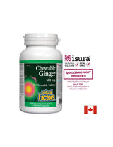 Kaubarer Ingwer 500 mg – 90 Kautabletten