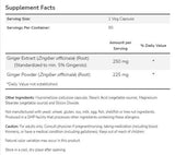 Ingwerwurzelextrakt 250 mg – 90 Kapseln