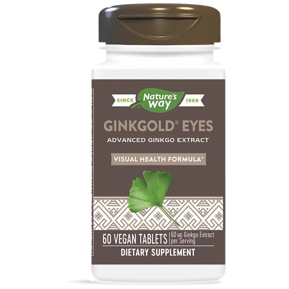 GinkGold Augen 100 mg – 60 Tabletten