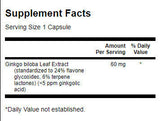 Ginkgo Biloba-Extrakt 60 mg – 30 Kapseln