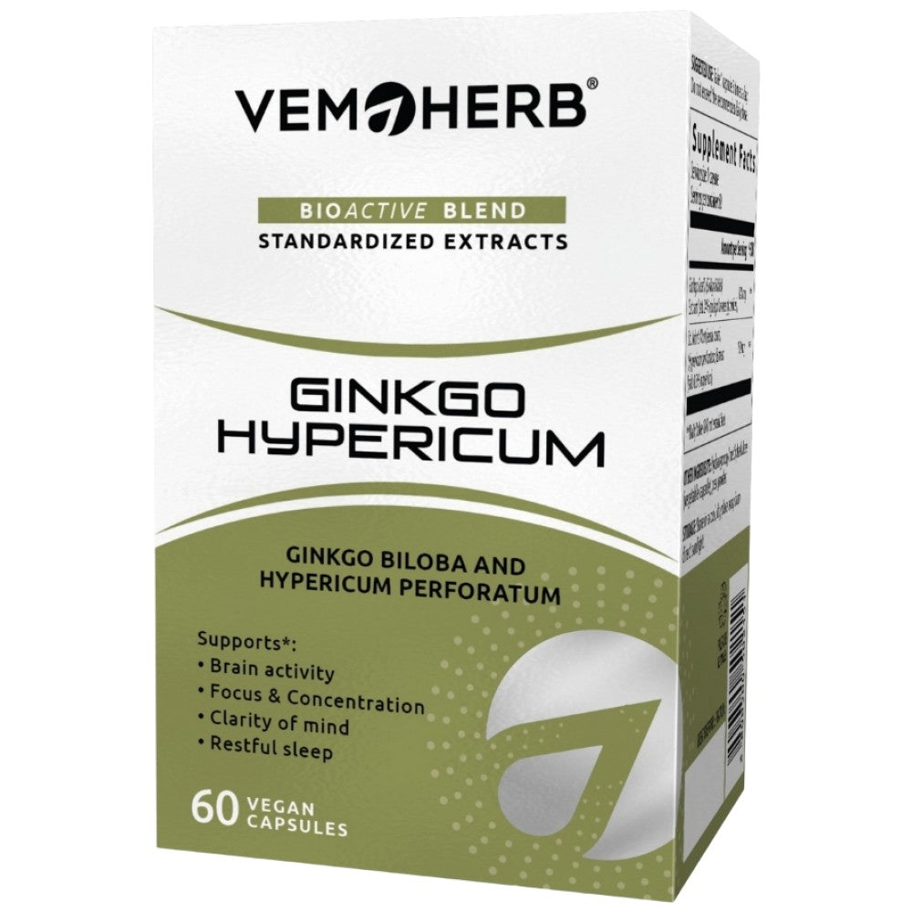 Ginkgo Hypericum – 60 Kapseln