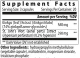 Ginkgo Hypericum – 60 Kapseln