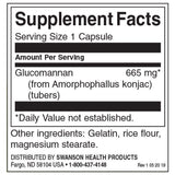 Glucomannan/Konjac-Wurzel 665 mg – 90 Kapseln