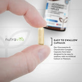 Glucosamin-Chondroitin /180 Kapseln, 90 Tage/ mit Kurkuma, Ingwer und Vitamin C <tc>Nutravita</tc>