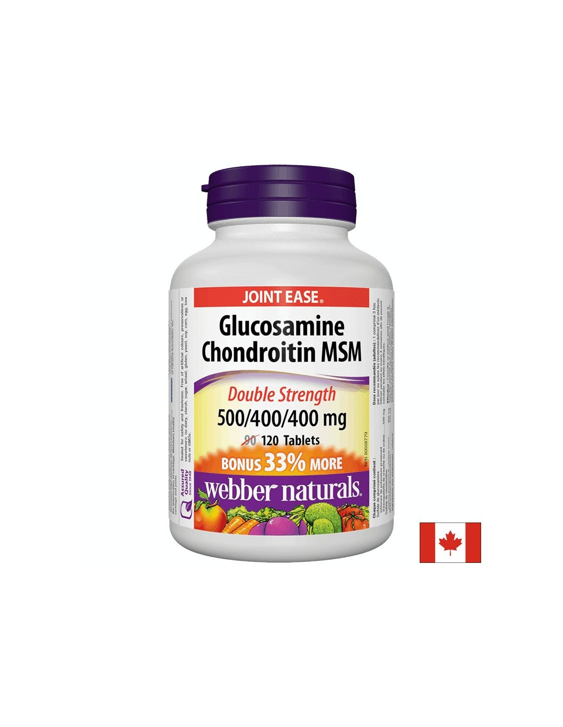 Glucosamin, Chondroitin, MSM/Glucosamin, Chondroitin und MSM x 120 Tabletten