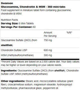 Glucosamin, Chondroitin und MSM | Mini-Tabletten – 360 Tabletten
