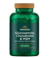 Glucosamin, Chondroitin und MSM mit Hyaluronsäure und Kollagen – 90 Kapseln