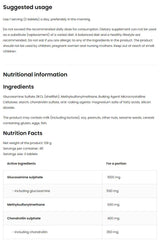 Glucosamin + MSM + Chondroitin – 30 Tabletten