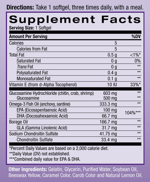 Glucosamin Omega 3 - 90 Gelkapseln